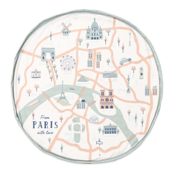 play &amp; go Spielsack Print Stadtplan Paris