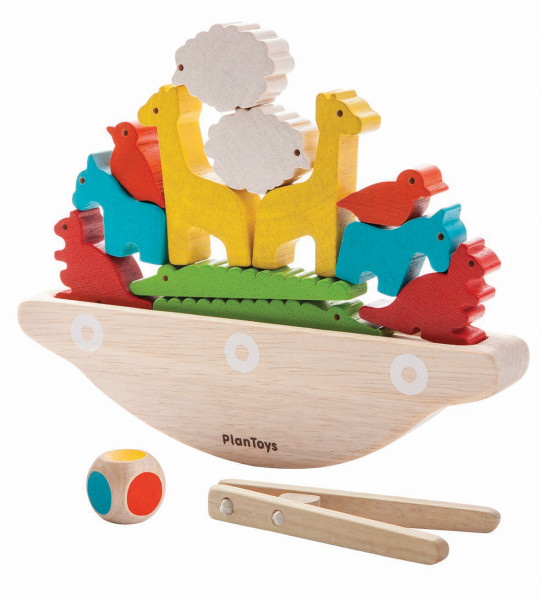 Plan Toys Kinder Balancierspiel Boot Holz