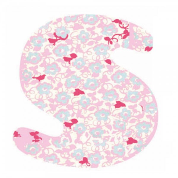 Lilipinso Sticker rosa Buchstabe s