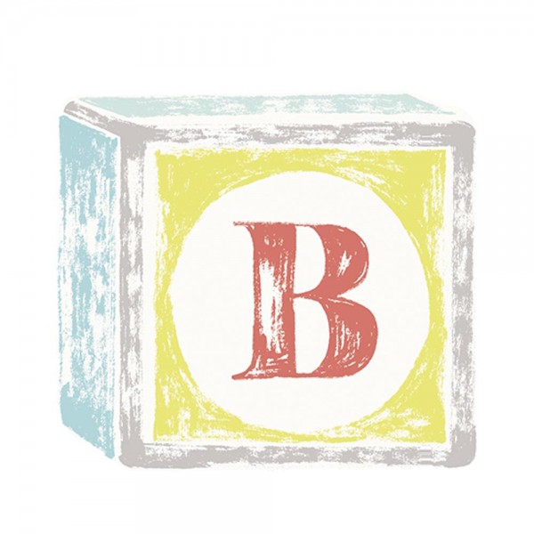 Lilipinso Sticker Buchstabe auf Spielwürfel B