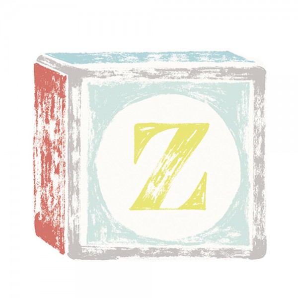 Lilipinso Sticker Buchstabe auf Spielwürfel Z
