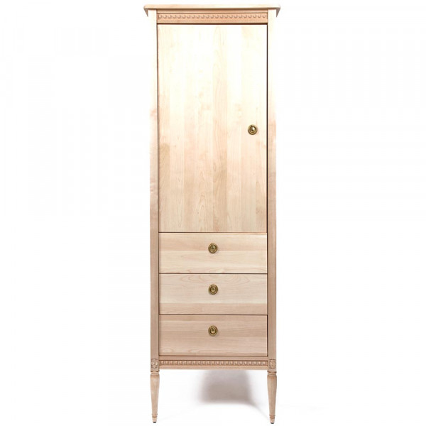 Gustavienne Schrank 1 türig natur