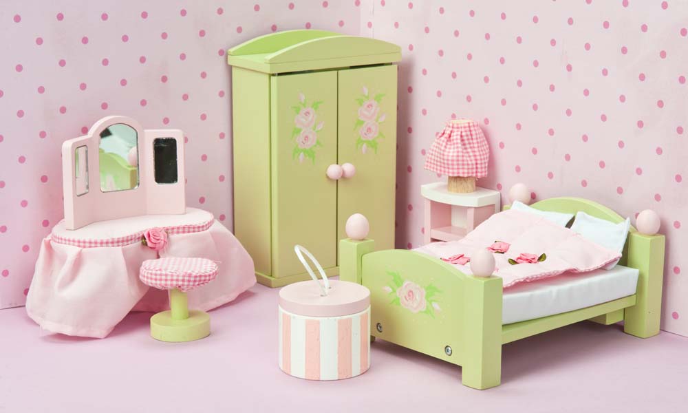 Le Toy Van Puppenhaus Zubehör Schlafzimmer Daisy Lane bei kinder räume