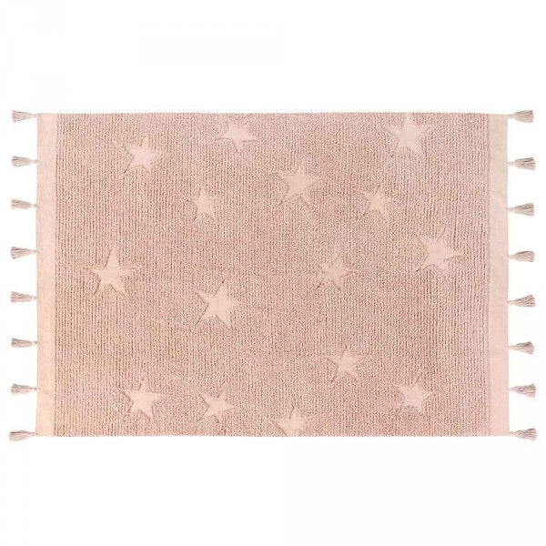 Lorena Canals Teppich Sterne &quot;Hippy Stars&quot; rosa