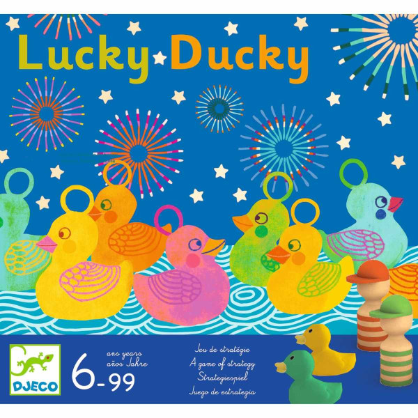 Djeco Brettspiele, Strategiespiel, Koordinationsspiel - Lucky Ducky