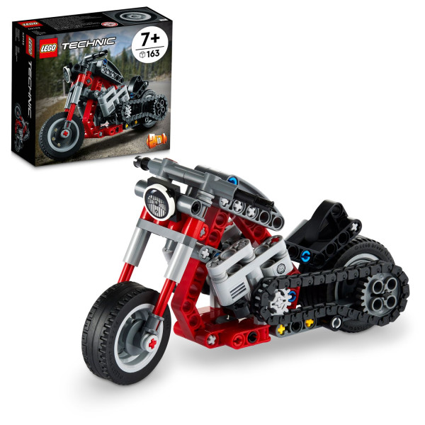 LEGO Technic 42132 - Chopper, Bausatz für Motorradfans