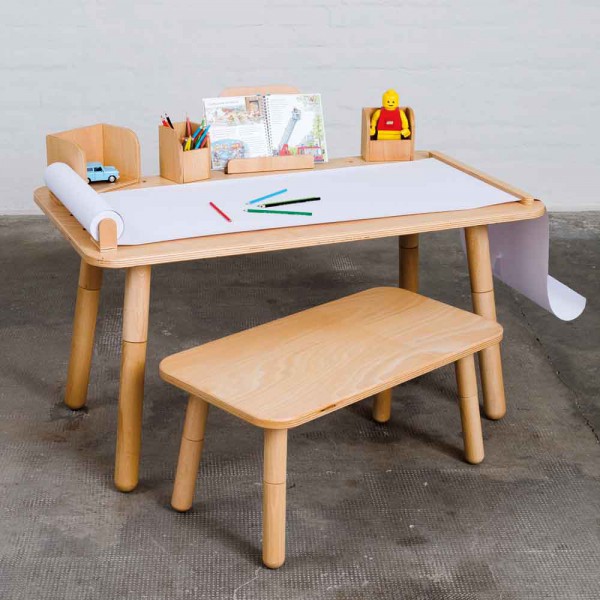 Pure Position Growing Table Tisch 65 x 120 cm Buche