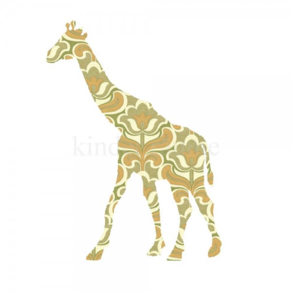 Inke Tapetentier Giraffe 033