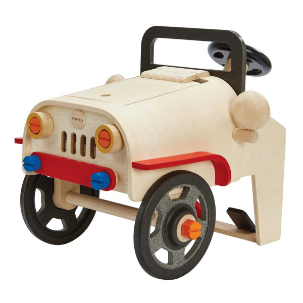 Plan Toys Spielzeug Automechaniker/Fahrsimulator Holz