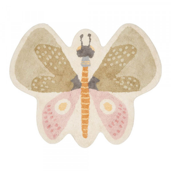 Little Dutch Teppich Schmetterling &quot;Flowers &amp; Butterflies&quot; 110 cm