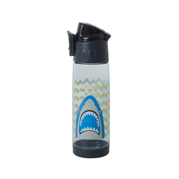 RICE Trinkflasche Kinder - Shark Print, 500 ml, kunststoff