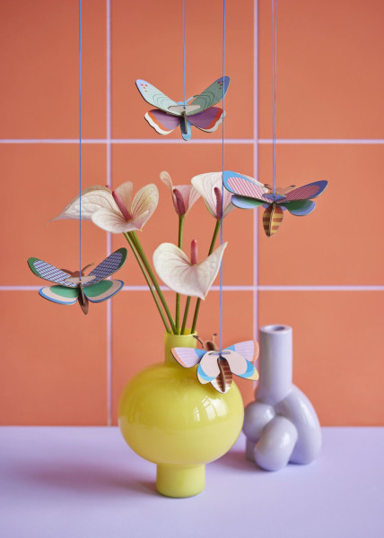 Studio ROOF Ornament, Bastel-Set, 3D Wandobjekt - Honigbiene