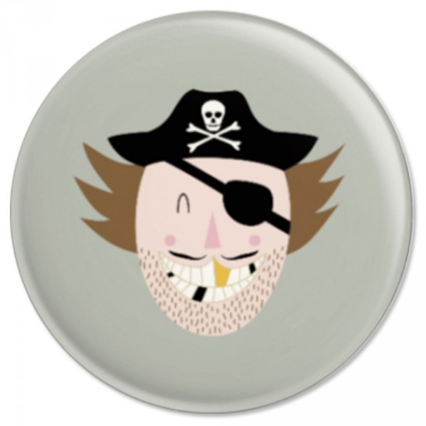 Ava &amp; Yves Kinder Button / Anstecker Pirat