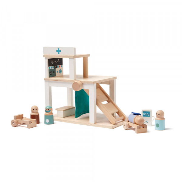 Kids Concept Spielzeug Krankenhaus Holz-Copy