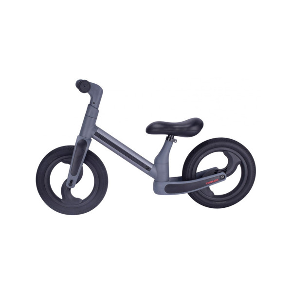 Topmark Laufrad Kinder, Balance Bike, Balance Fahrrad Kinder - Matte, Grau