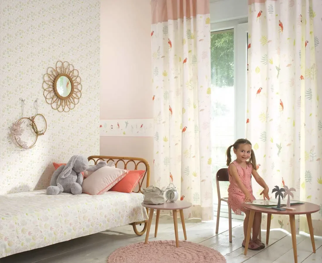 Casadeco-Kindertapete-Happy-Dreams-Tropen-mint-koralle-466873_2.jpg