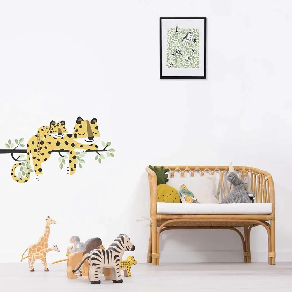 Lilipinso-Poster-Hide-und-Seek-Zebras-im-Blaettergetuemmel-gruen-464066_1.jpg