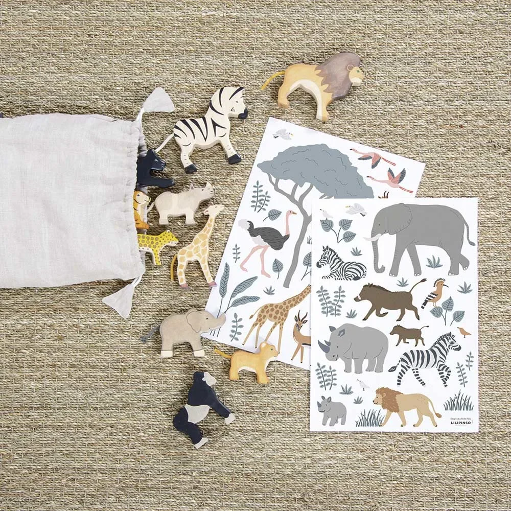 Lilipinso-Wandsticker-A3-Savannentiere-mit-Baum-459761_2.jpg