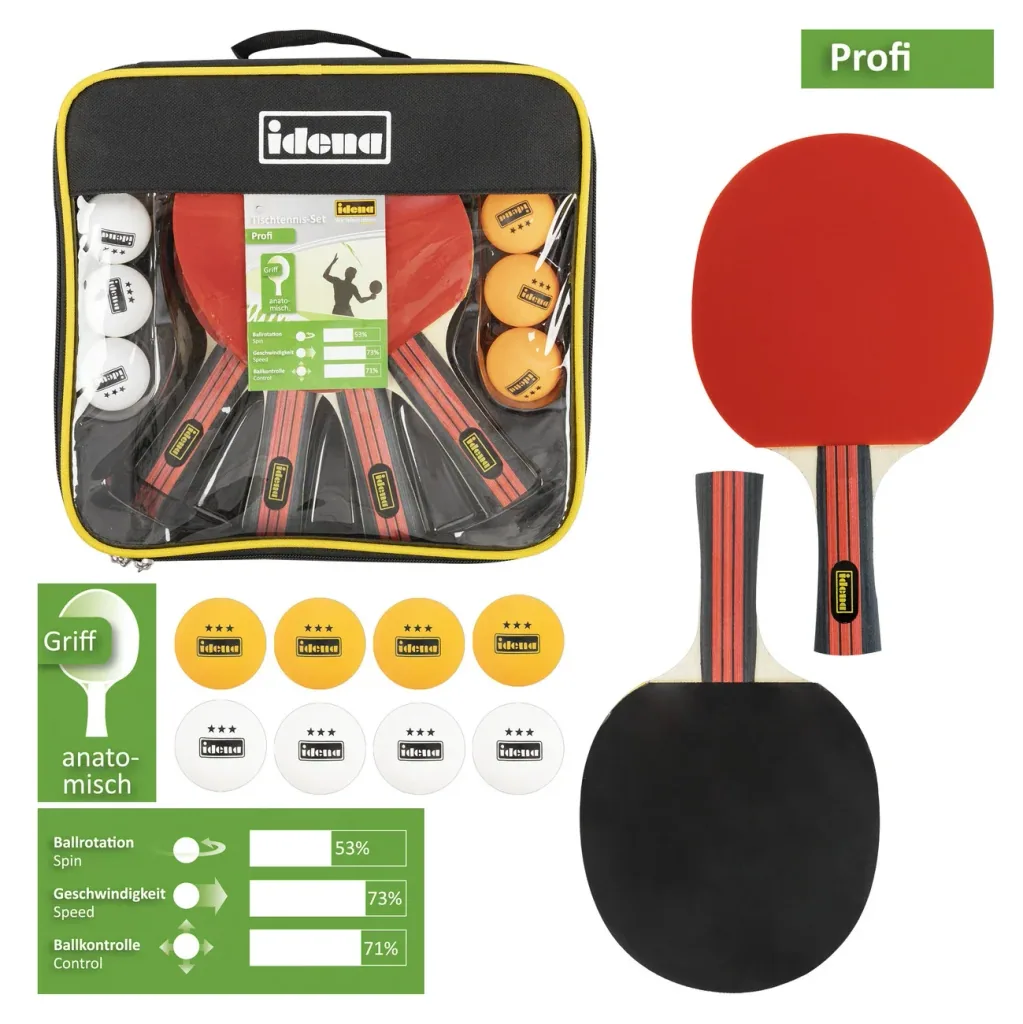 Idena, Tischtennis Set Profi FSC 100 - 13 teilig