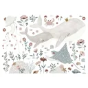 Lilipinso Wandsticker L Familie Wal & Freunde
