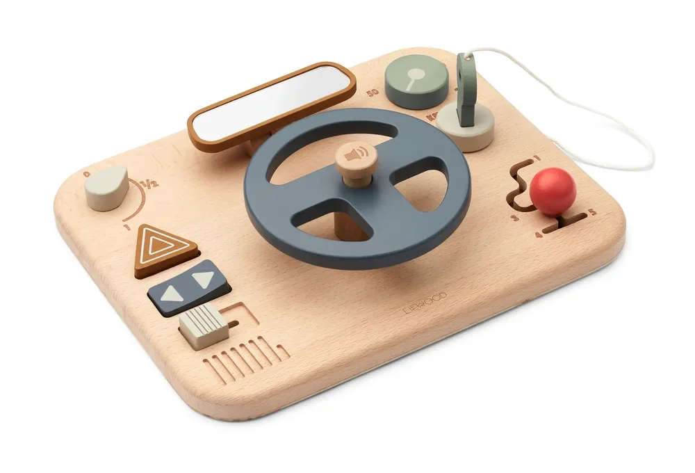 Liewood Holzspielzeug, Spielbrett - Magnus Auto Faune