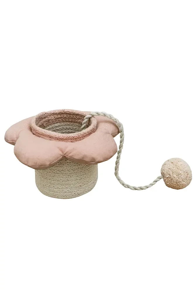 Lorena Canals Tasse und Ball Spielzeug Blume, 15 x 10 cm