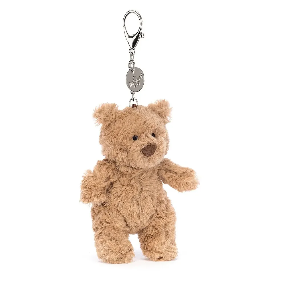 Jellycat Bartholomew - Baby Schlüsselanhänger, Bear Bag Charm