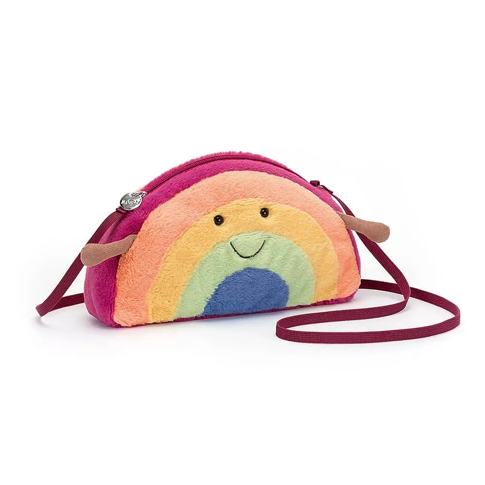 Jellycat Kuscheltier, Babytasche - Amuseable Rainbow