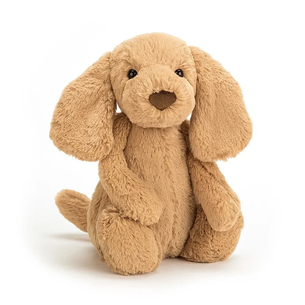 Jellycat Kuscheltier, Plüschtier, Stofftier - Bashful Toffee Puppy, 31 x 12 cm