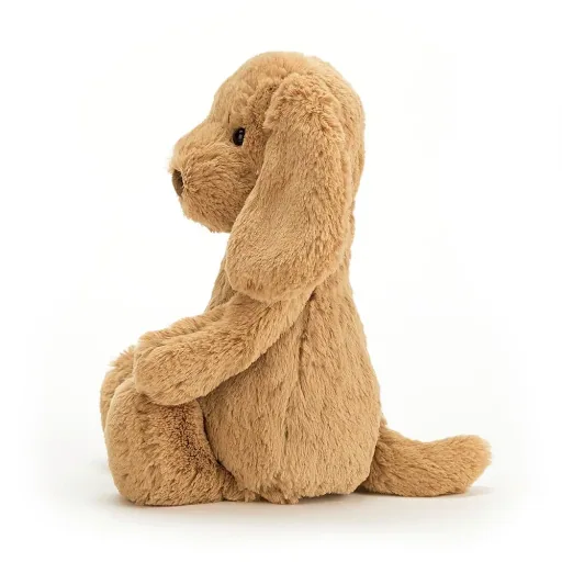 Jellycat Kuscheltier, Plüschtier, Stofftier - Bashful Toffee Puppy, 18 x 9 cm