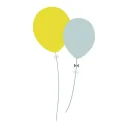 Lilipinso Wandsticker XL Luftballons grün bleu