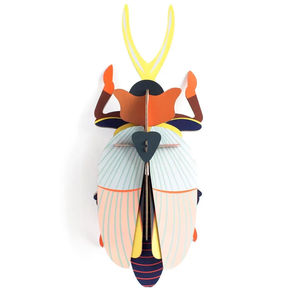 studio ROOF 3D Nashorn Käfer Pappe