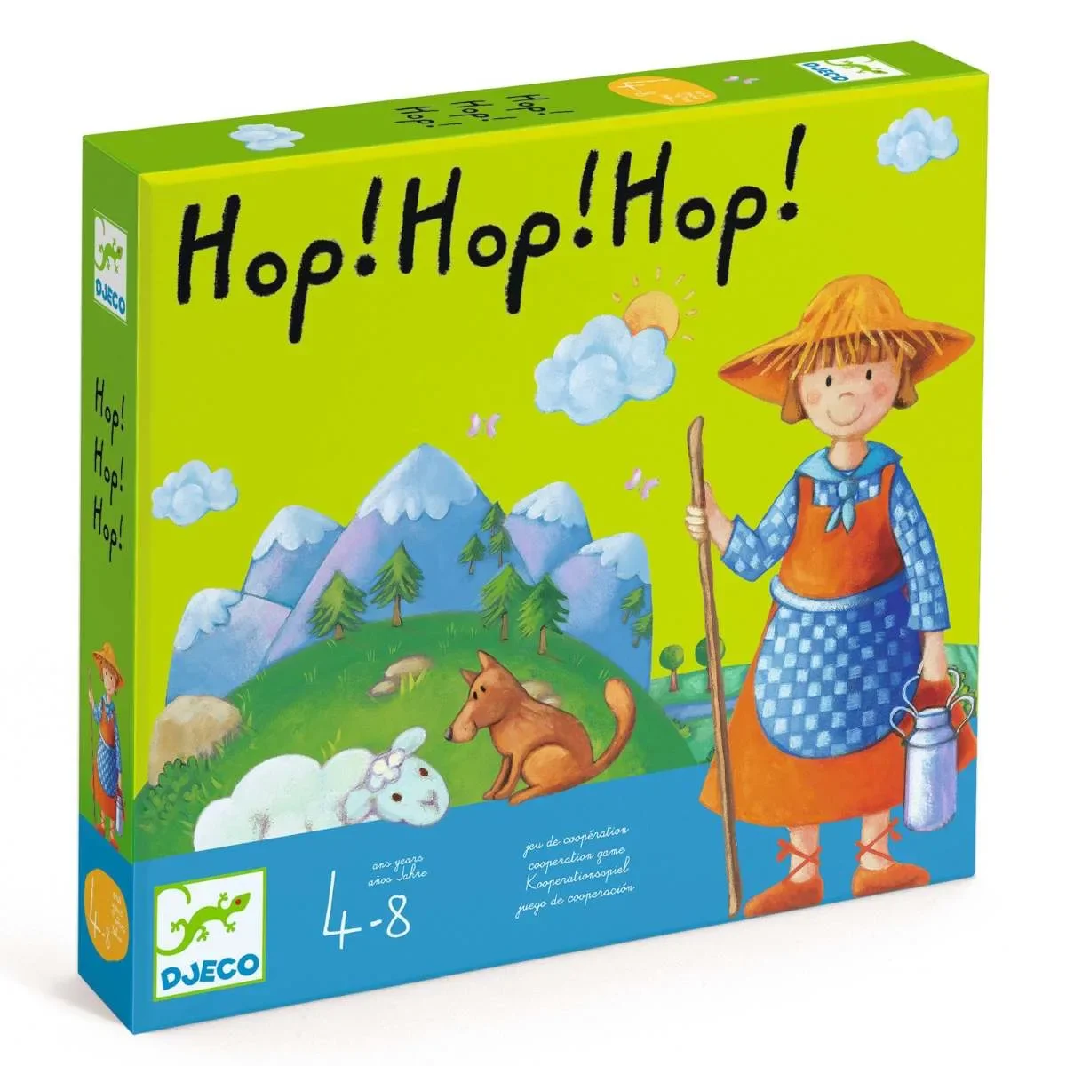 Djeco Brettspiele, Kooperationsspiel - Hop! Hop! Hop!