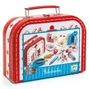 Djeco Kinderspielzeug, Tierarztkoffer, Tierarzt-Set - Rollenspiel: Bobodoudou