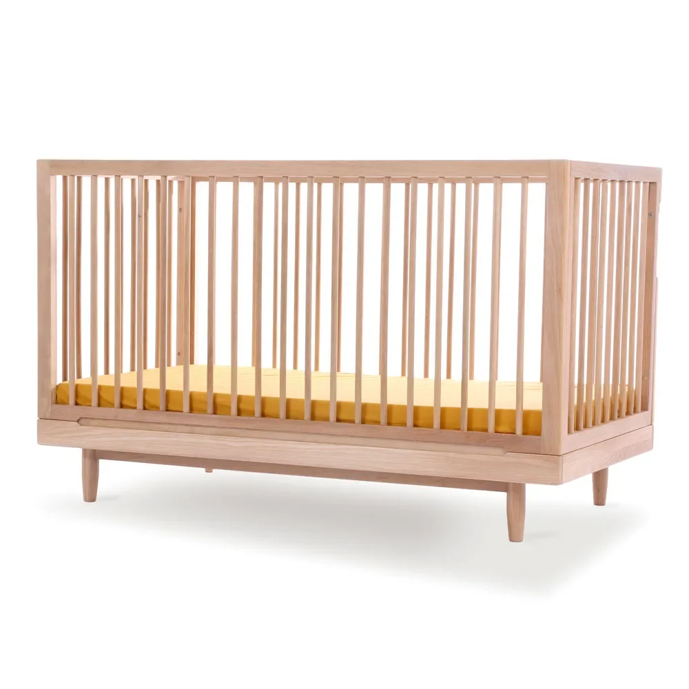 Nobodinoz Babybett "Pure" Eiche 70 x 140