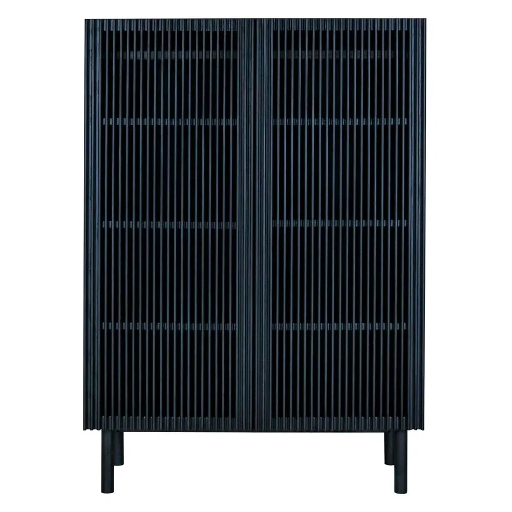 Quax HAI NO KI 2 türiger Schrank Esche schwarz