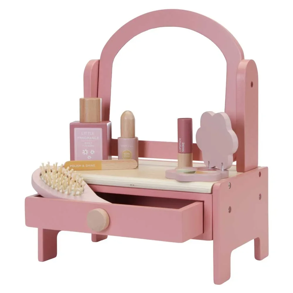 Little Dutch Schminktisch Holz rosa