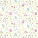 Little Sanderson Abracazoo Motivstoff Baumtiere pink blau