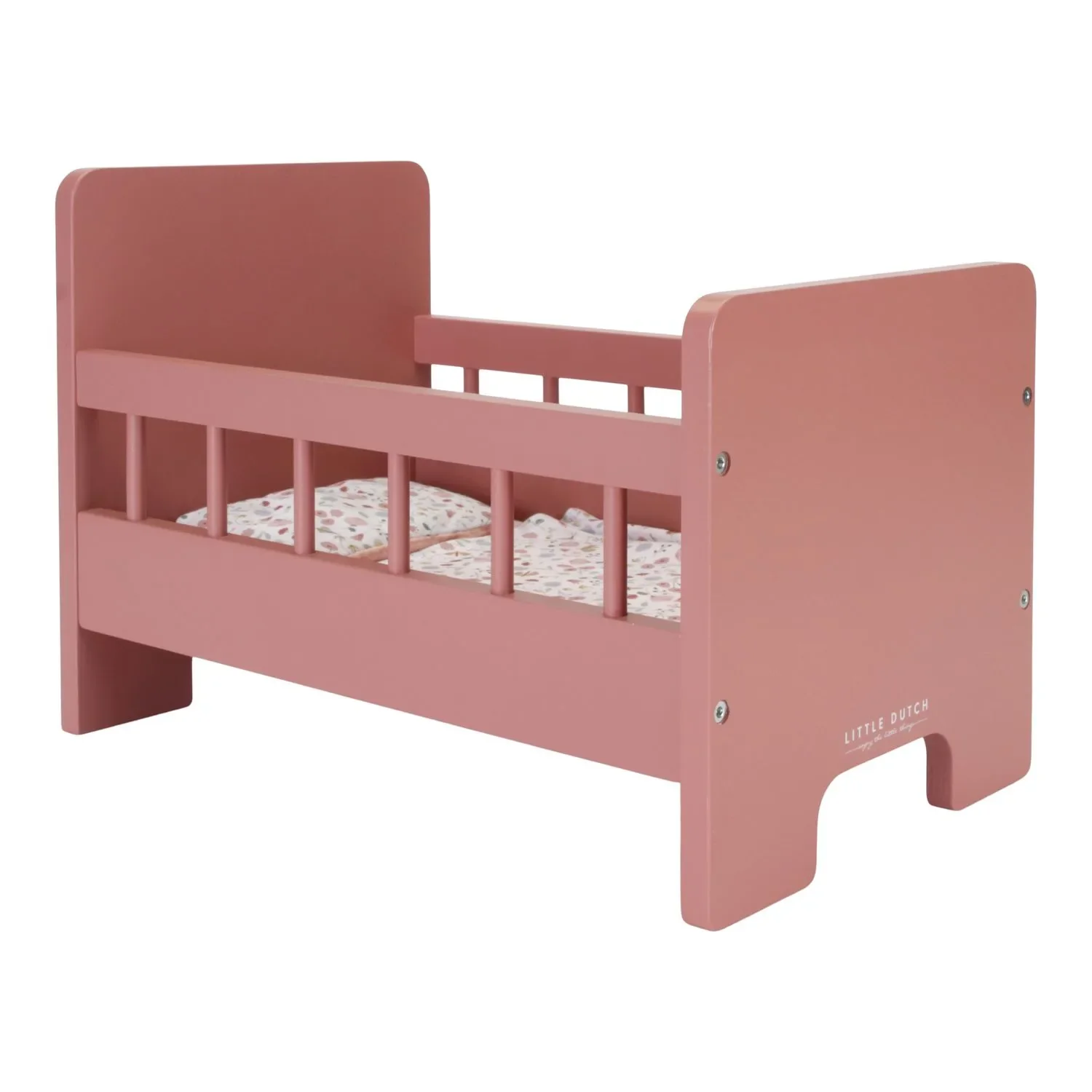 Little Dutch Kinderspielzeug  Puppenbett - Essentials, Pink