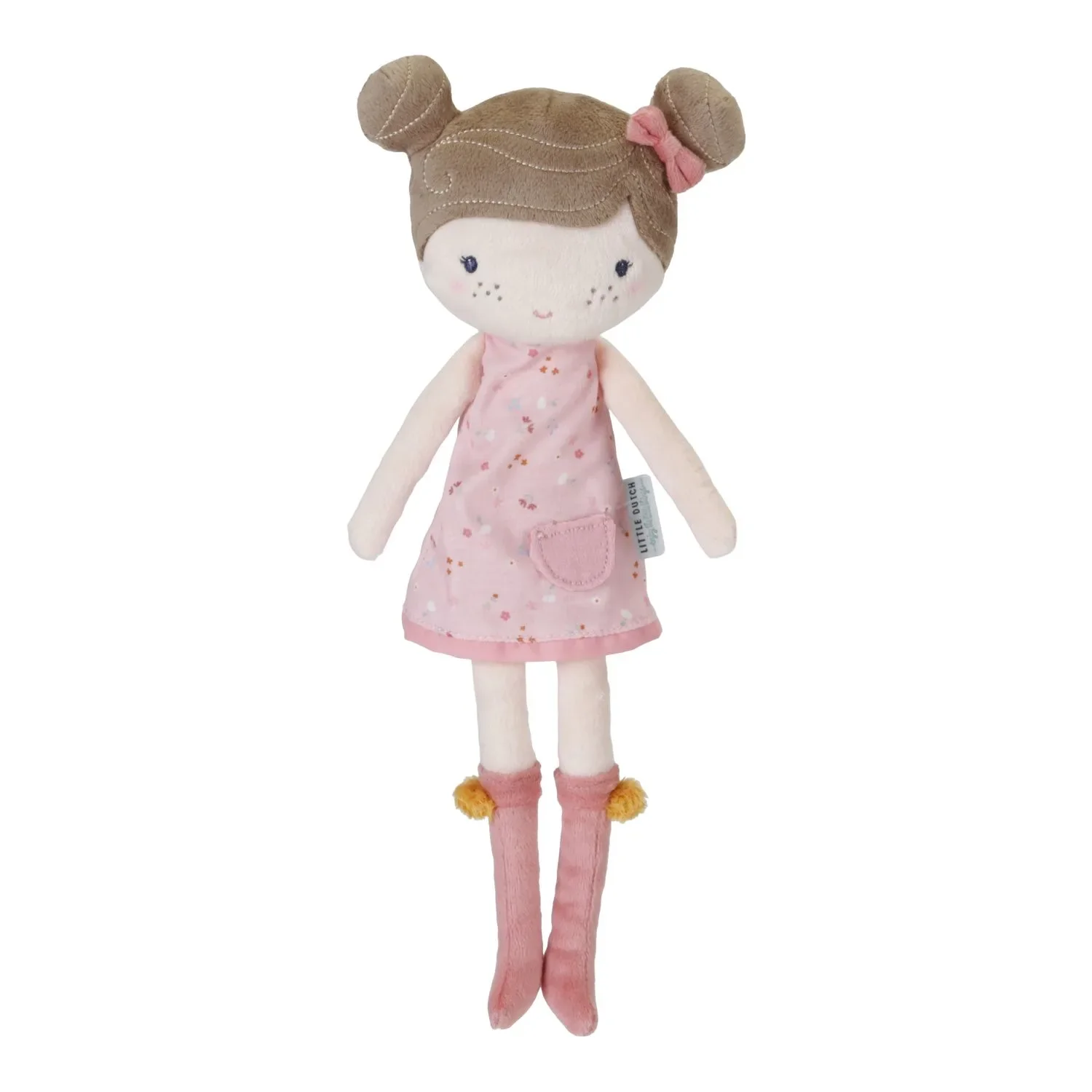 Little Dutch Stoffpuppe, Kuschelpuppe - Rosa, 35 cm