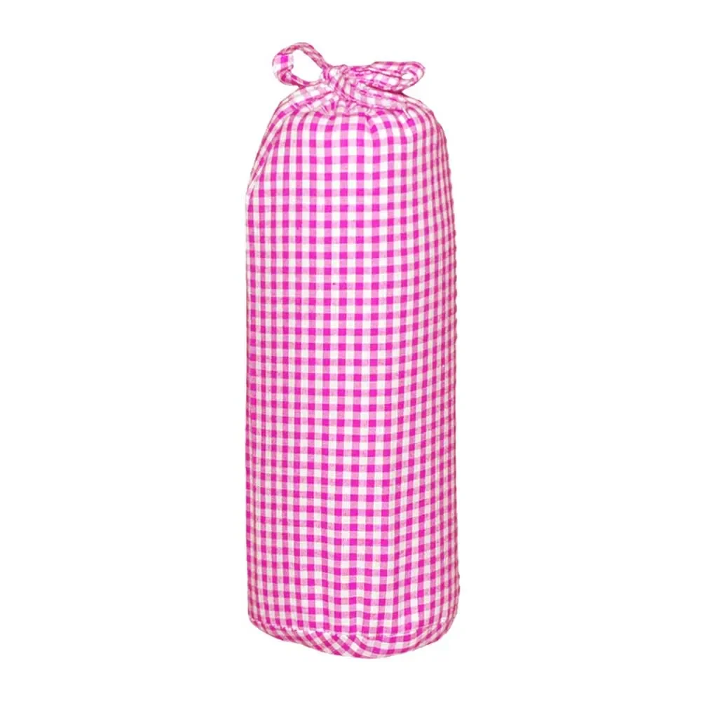 Taftan Spannbettlaken 40 x 80 vichy karo pink