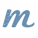 Lilipinso Sticker blau Buchstabe m