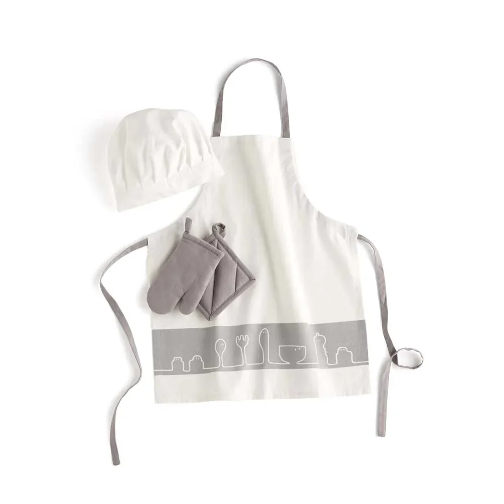 Kids Concept Spiel Kochschürze mit Zubehör