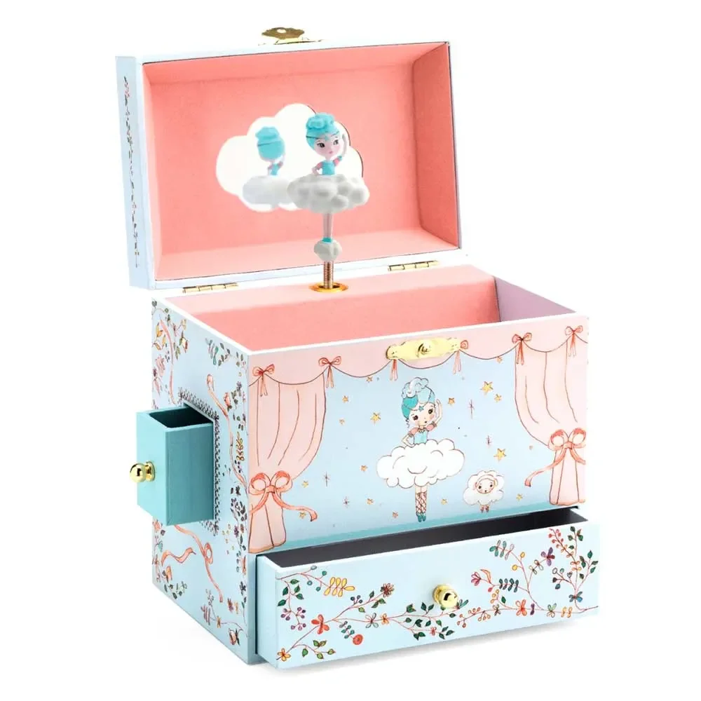 Djeco Schmuckschatulle mit Spieluhr Wolkenballerina