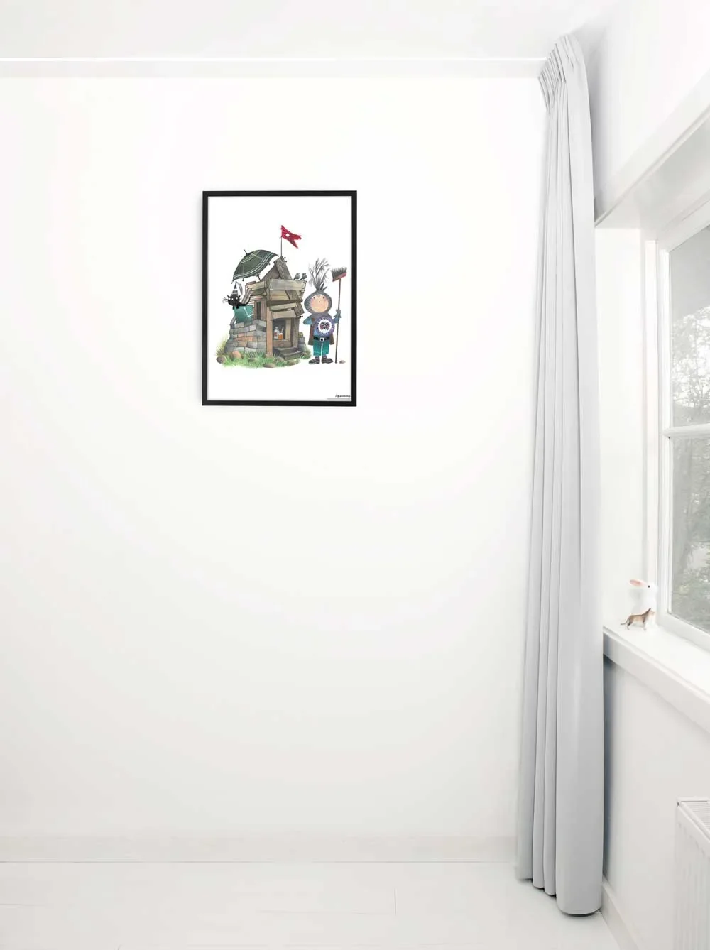 Kek Amsterdam Kinderposter kleiner Ritter