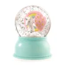 Djeco Nachtlicht Schneekugel Einhorn