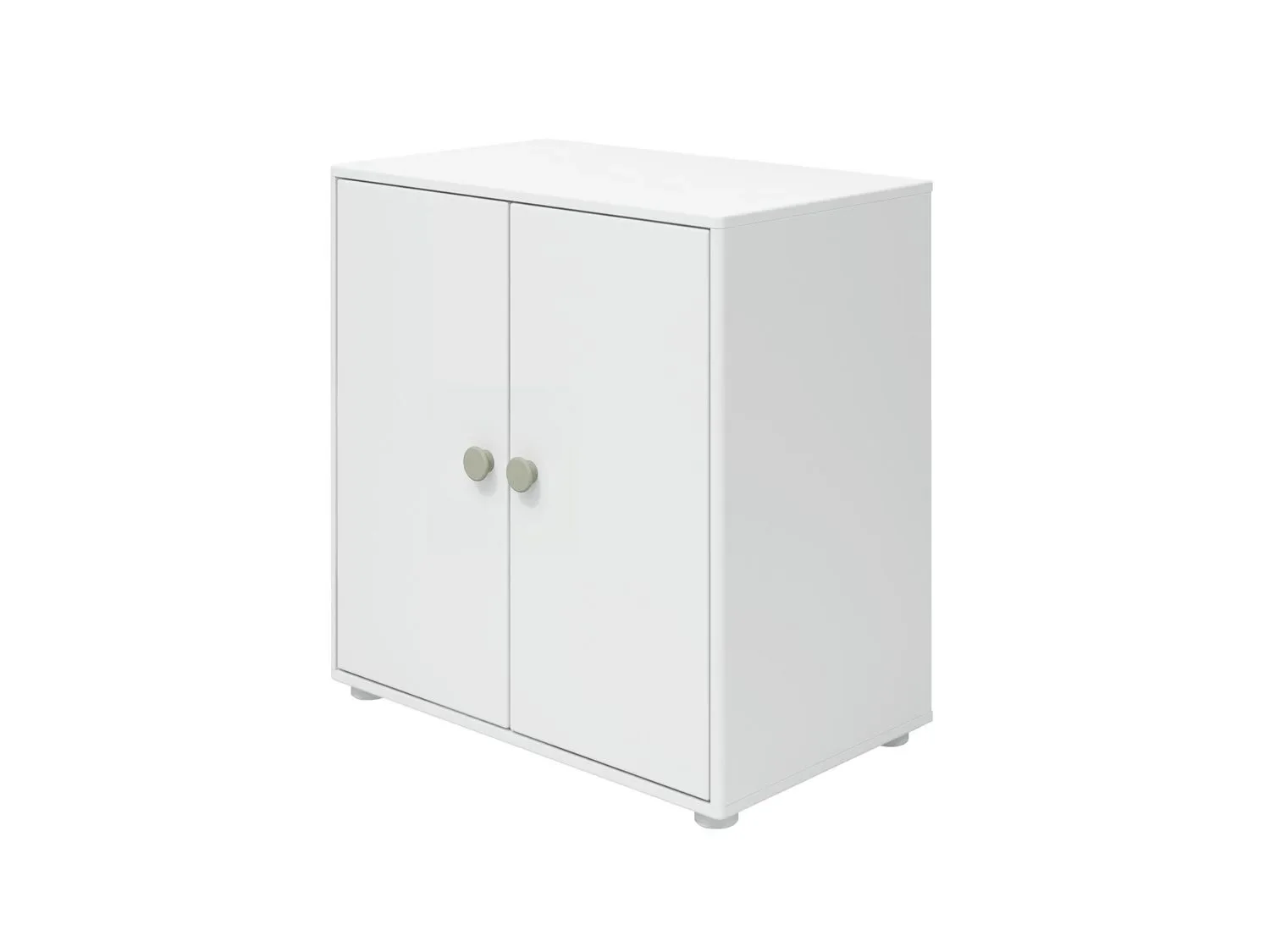 FLEXA Kleiderschrank, Schrankelement - 1 Regalboden, Roomie, Farbe: Weiß/Naturgrün