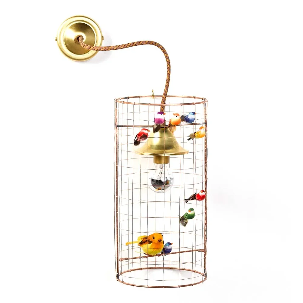 Challières Wandlampe Vogelvoliere