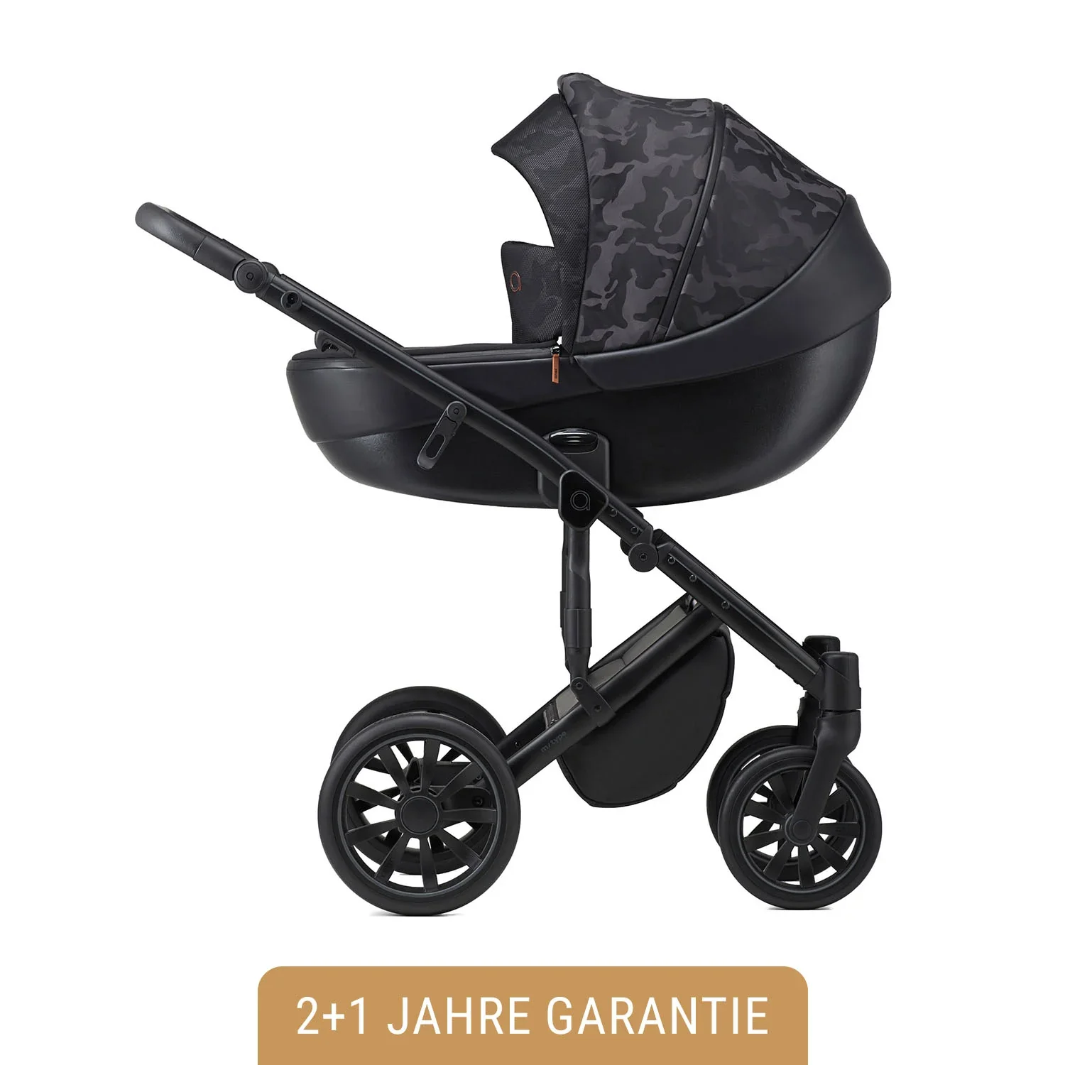 Anex Kinderwagen - m/type , Farbe Kinderwagen: Hide