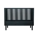 Quax HAI NO KI Babybett Esche schwarz 60 x 120